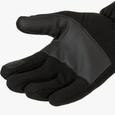 Highlander Polar Fleece Palm Grip Gloves from Wylie's Outdoor World Hand View Black